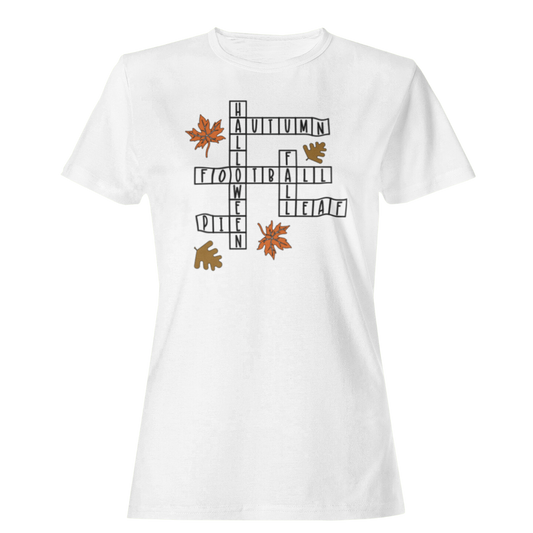 Fall Crossword T-Shirt