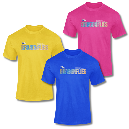 Crestwood Elementary Dragonflies Gradient T-Shirt