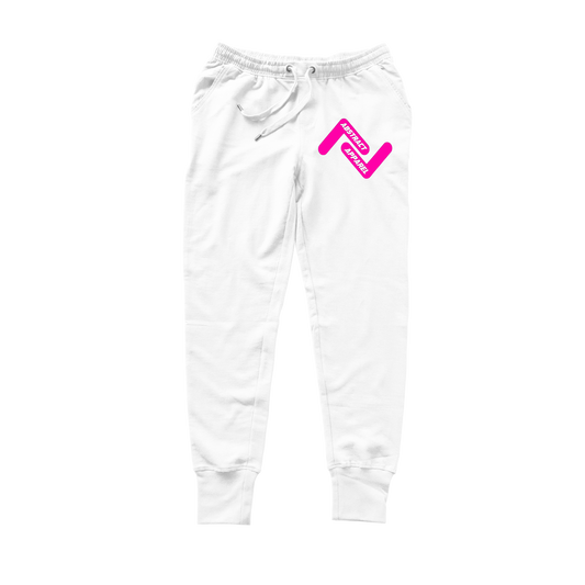 Abstract Sweatpants Pink